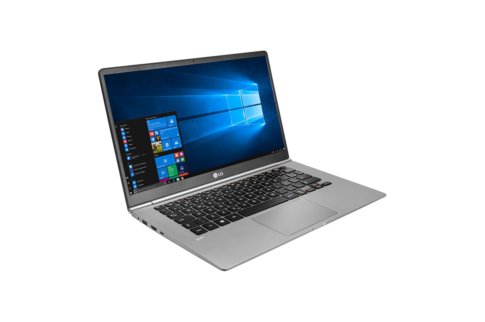 LG gram 14" Windows 10 Home (A LG recomenda o Windows 11 Pro para empresas) - Notebook com Intel® Core™ i5 8ª geração 995 g, 14Z980-G