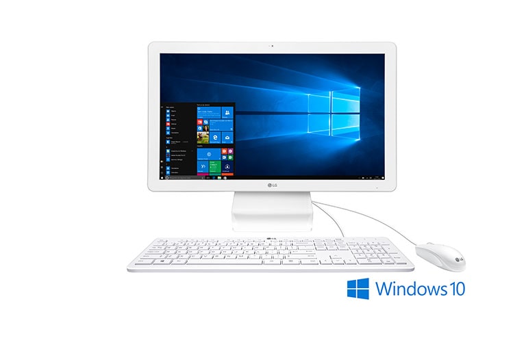 LG Computador All in One LG, 22", Windows 10 Home, Celeron, 4GB, 500GB, 22V240-L.BJ34P1