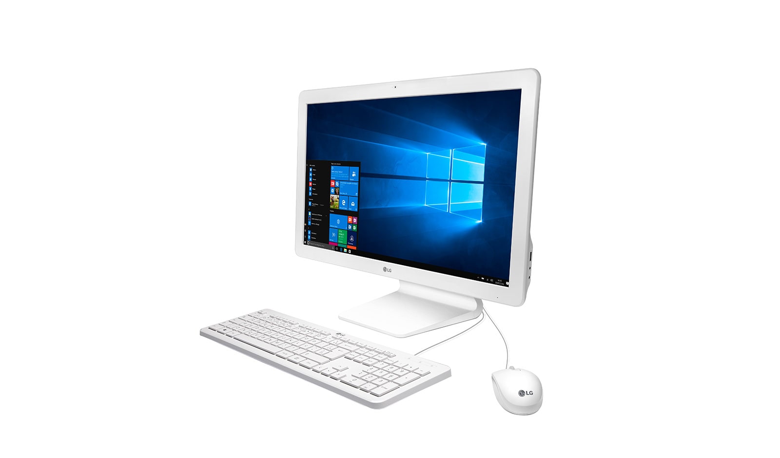 LG Computador All in One LG, 22", Windows 10 Home, Celeron, 4GB, 500GB, 22V240-L.BJ34P1