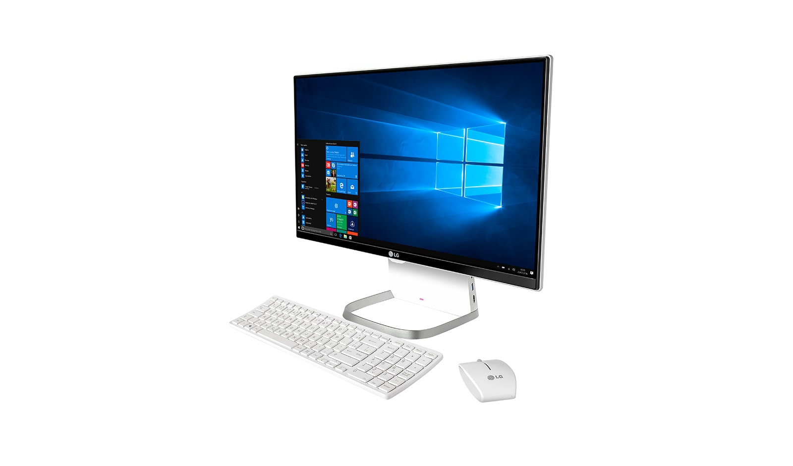 LG Computador All in One LG com TV 24", Windows 10 Home, I5, 4GB, 500GB, 24V550-G.BJ31P1