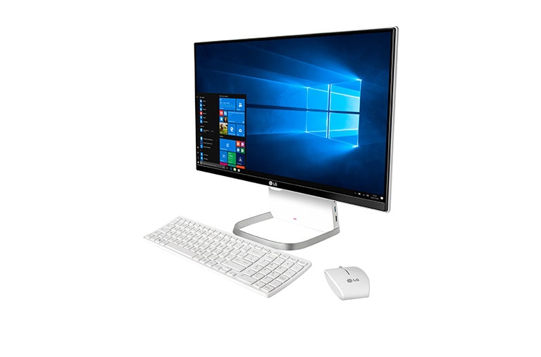 LG Computador All in One LG com TV 24", Windows 10 Home, I5, 4GB, 500GB, 24V550-G.BJ31P1