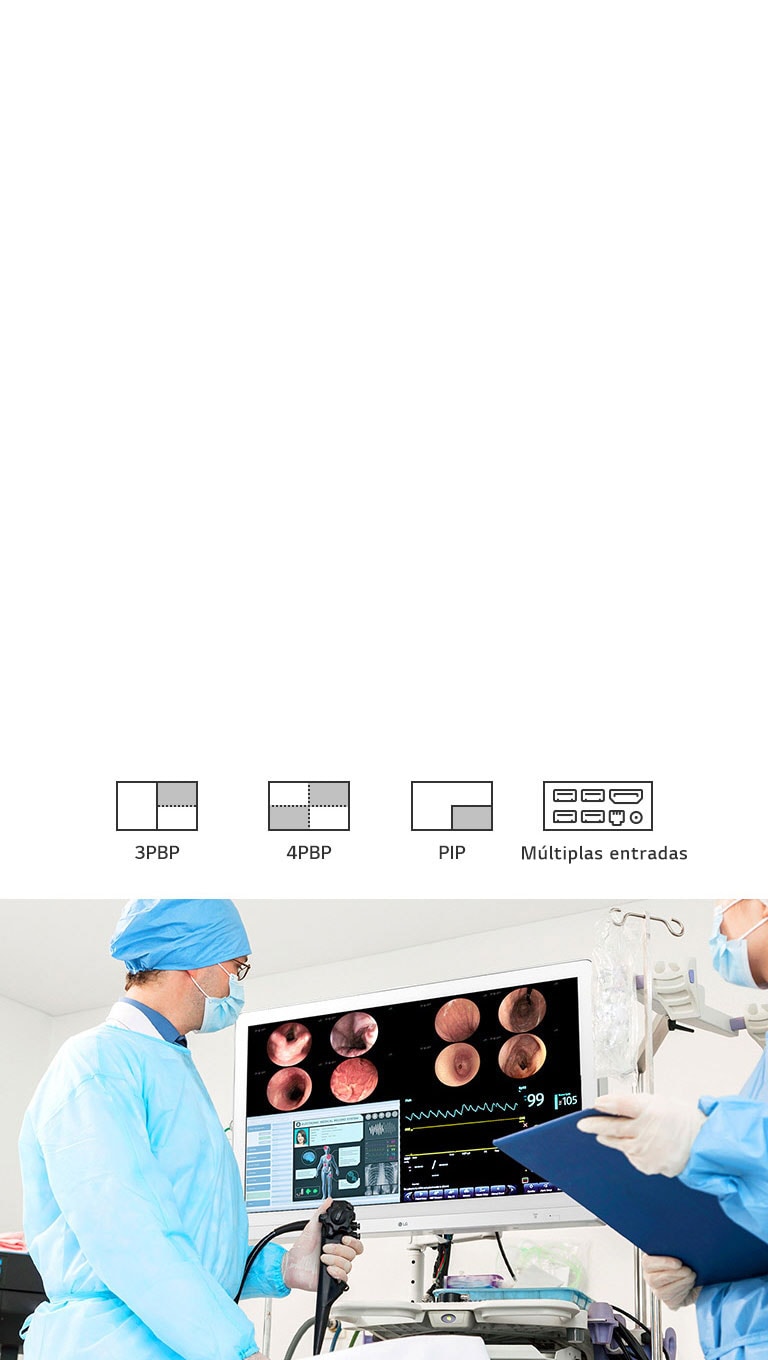 Vários sinais em uma só tela