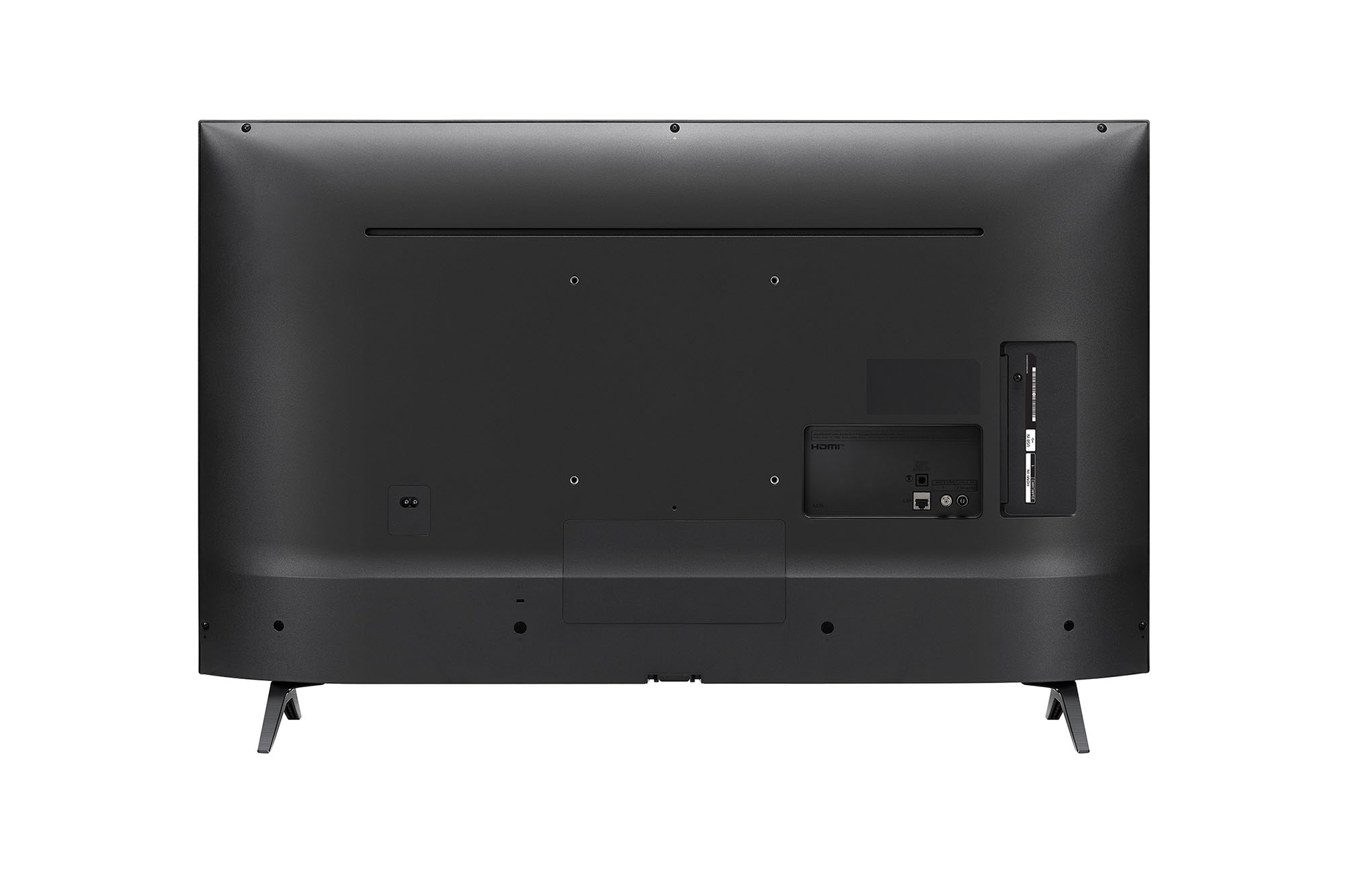 Rear view of LG FHD TV, LR67