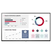 LG Monitor Profissional 65"; Ultra HD, webOS, 65UL3G-B