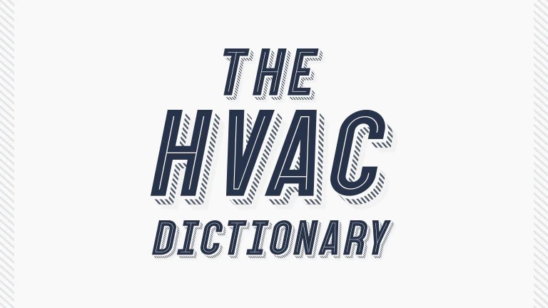 Termos Comerciais: Dicionário HVAC