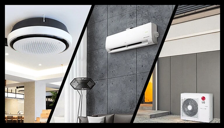 O LG HVAC Virtual Experience Leva o Showroom até Você
