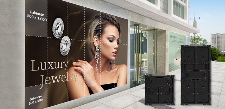 Duas opções de gabinete