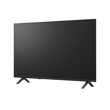 Vista lateral em -15 graus da LG Smart TV 4K UHD de 50'' 50NU85CB