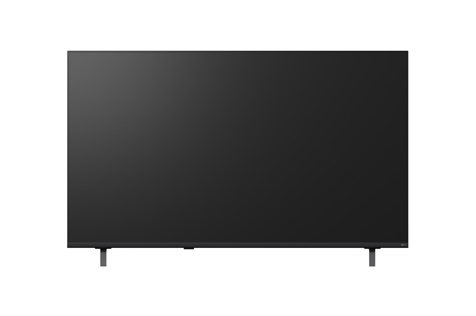 Vista frontal da LG Smart TV 4K UHD de 55'' 55NU85CB