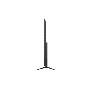 Vista lateral em -90 graus da LG Smart TV 4K UHD de 75'' 75NU85CB