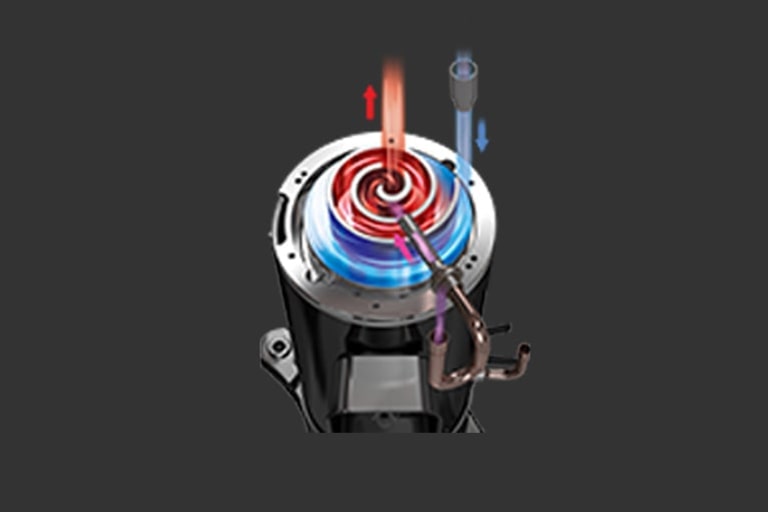 An image explaining the vapor injection of the Multi V 5.