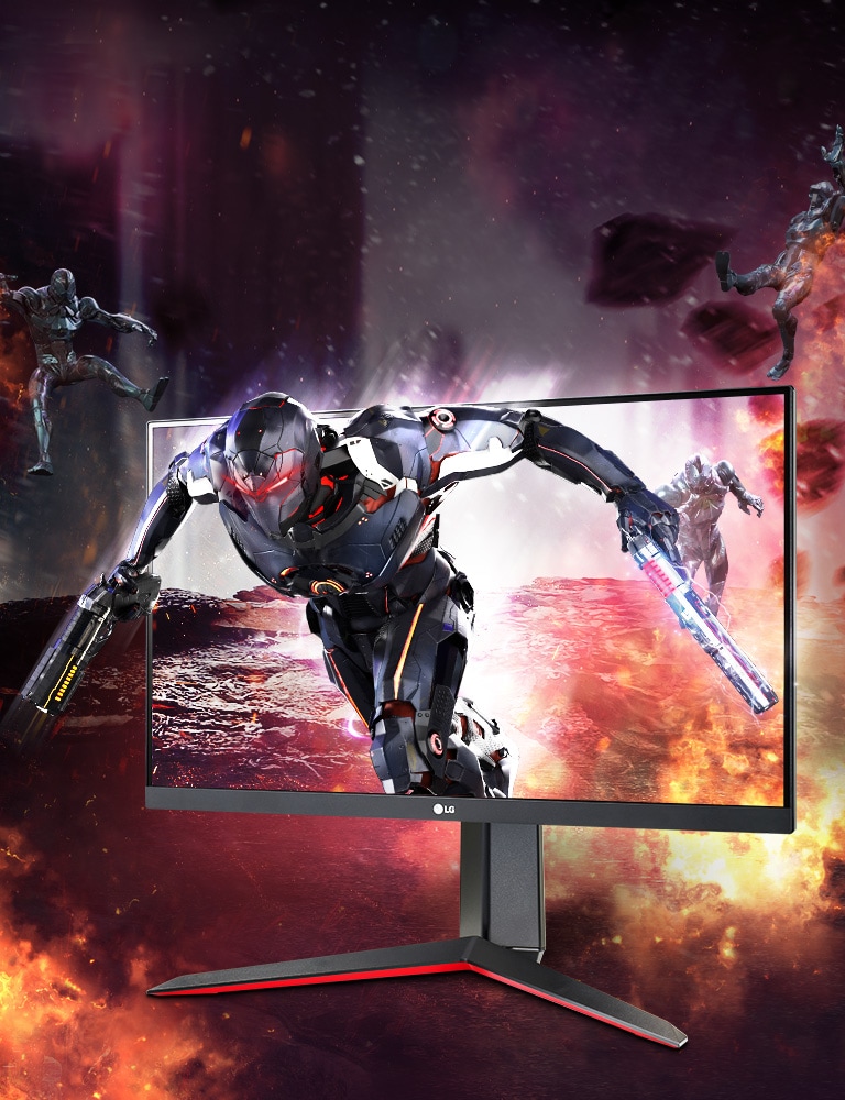 23.8” UltraGear™ Full HD IPS 1ms (GtG) Gaming Monitor - 24GN650-B
