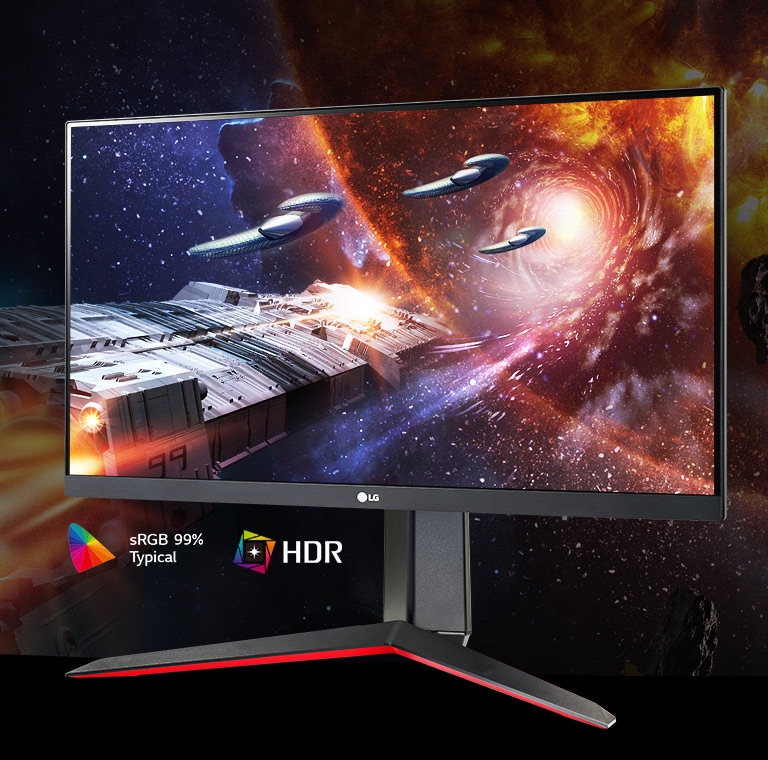 23.8” UltraGear™ Full HD IPS 1ms (GtG) Gaming Monitor - 24GN650-B