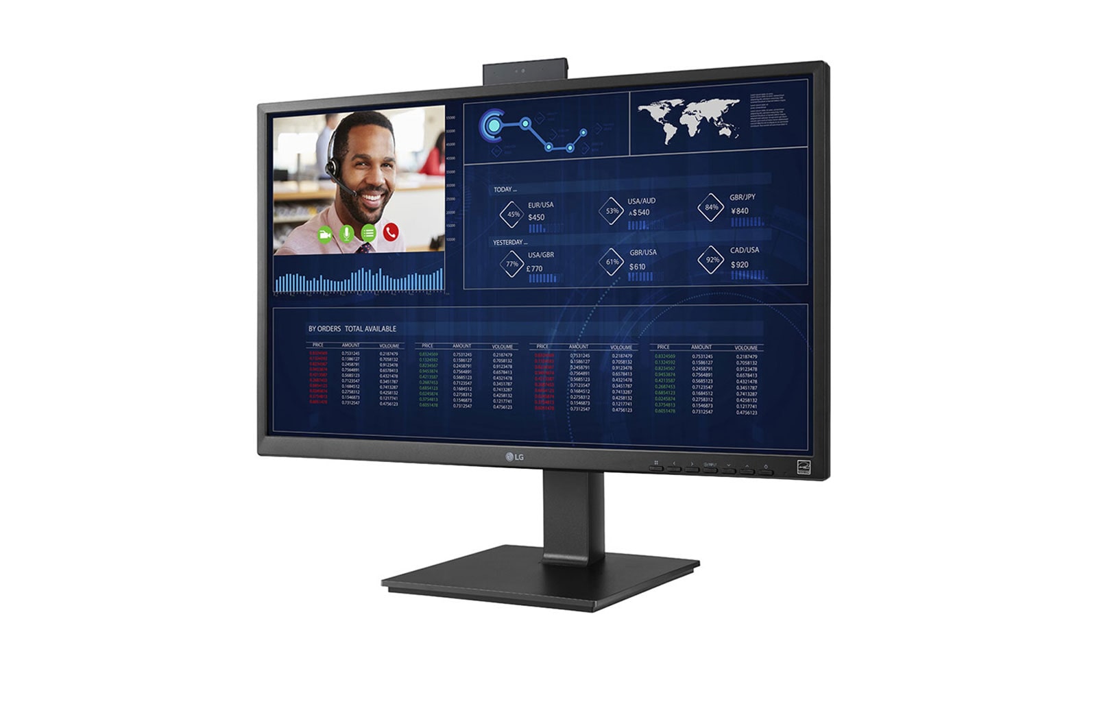 LG 27” FHD All-in-One Thin Client with IPS Display, Quad-core Intel® Celeron J4105 Processor, USB Type-C™, 27CN650N-6A