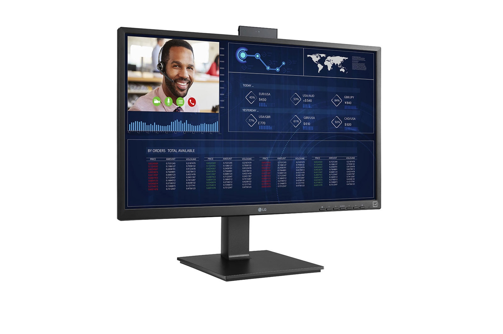 LG 27” FHD All-in-One Thin Client with IPS Display, Quad-core Intel® Celeron J4105 Processor, USB Type-C™, 27CN650N-6A