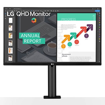 27'' QHD Ergo IPS Monitor with USB Type-C™ - 27QN880-B