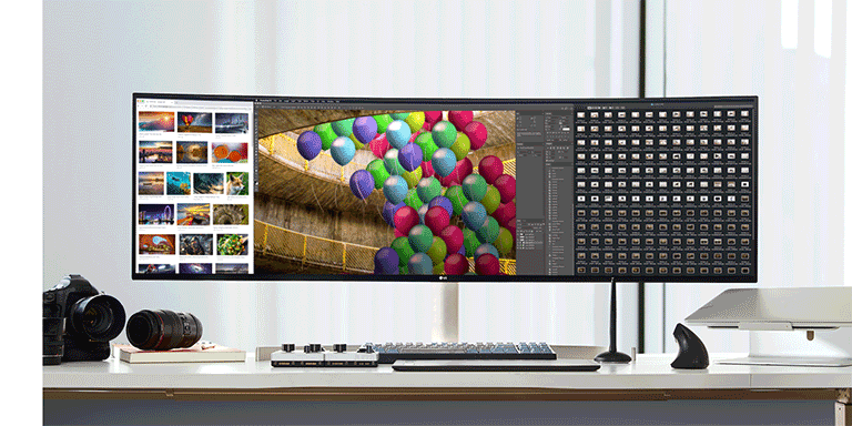 LG 49WL95C-W 49 Inch 32:9 UltraWide Dual QHD IPS Curved LED