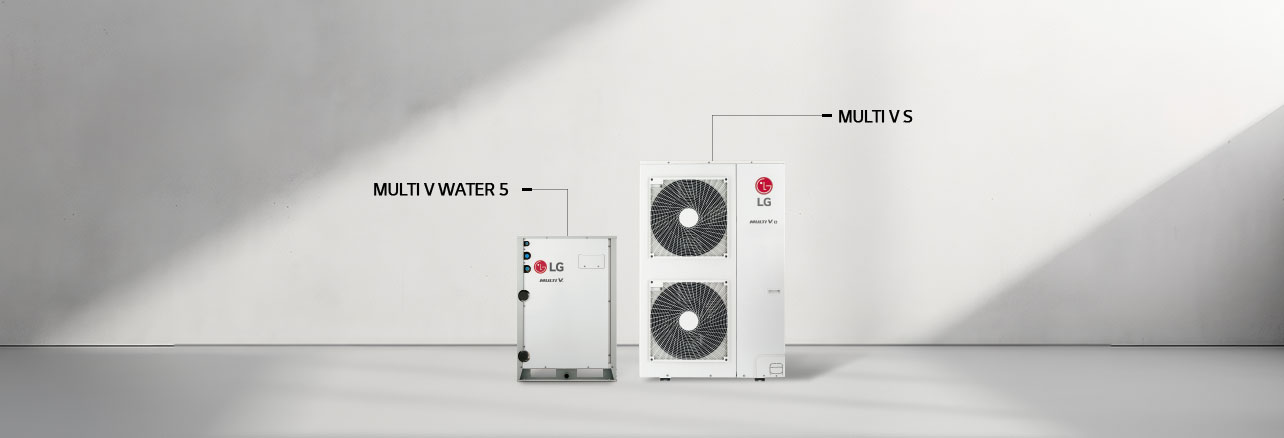 The lineup of LG VRF products