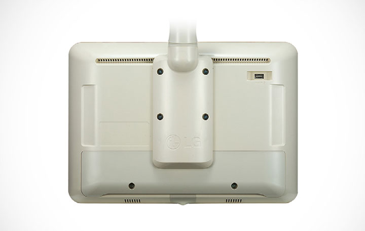 The back cover of the LN766A is being shown.