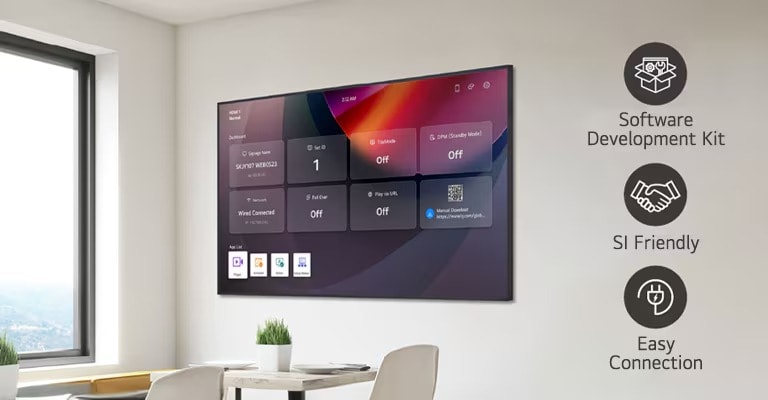 A number of tasks can be done at the same time with the intuitive UI.