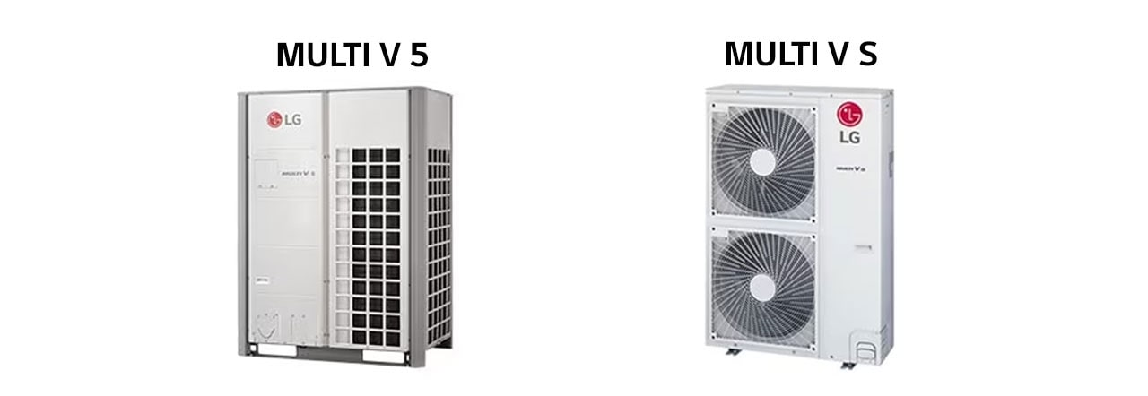 VRF built in outdoor.