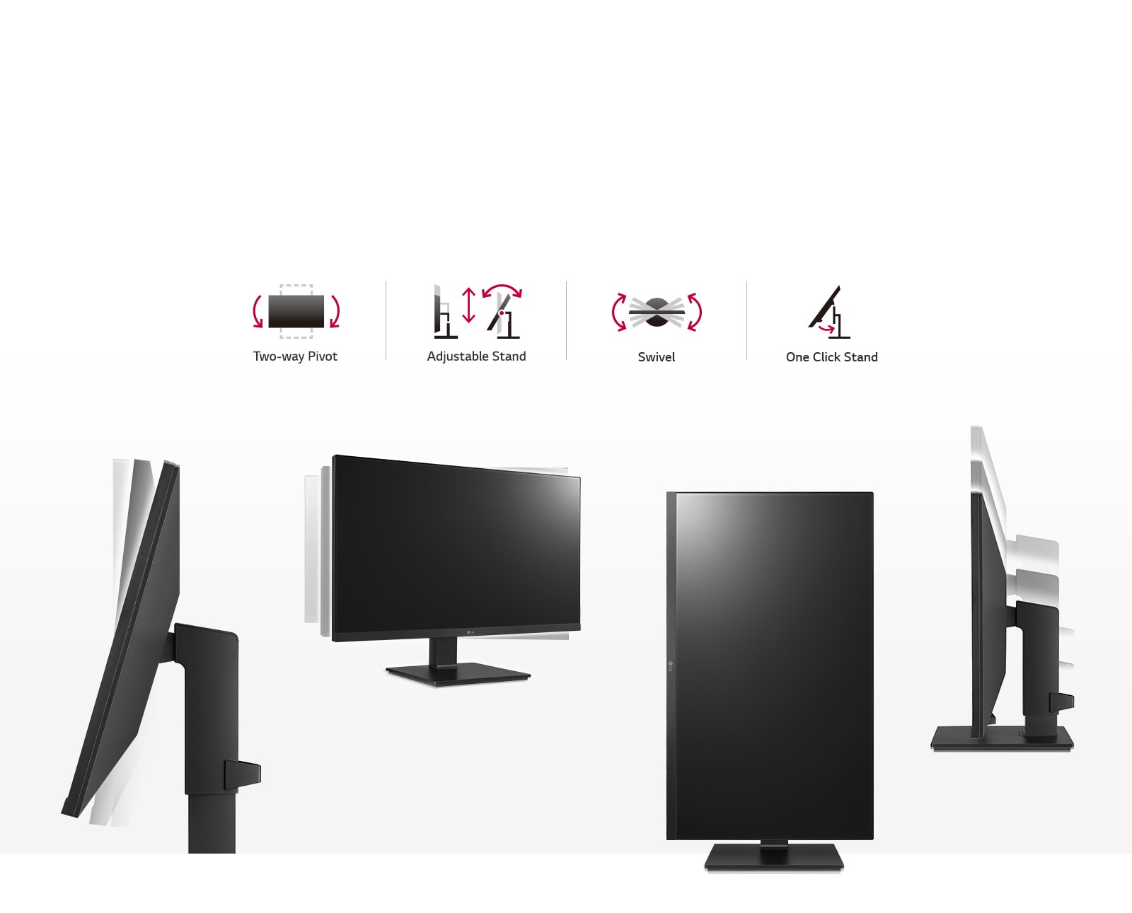 24'' TAA IPS FHD Monitor with USB Type-C™, Flicker Safe