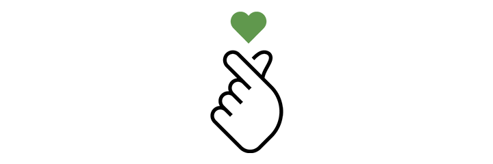 fingerheart icon.