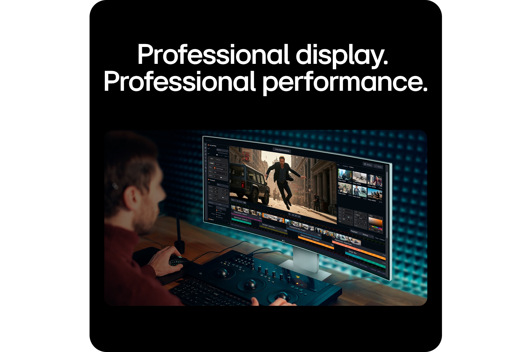 USP card: Professional display