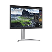 LG Écran UHD 4K Nano IPS Black de 27 po doté d’un rapport de contraste de 2000:1, 27UQ850-W