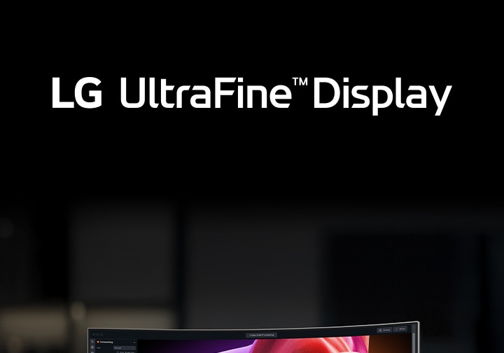 Logo du moniteur LG UltraFine.