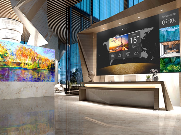 Lobby y recepción