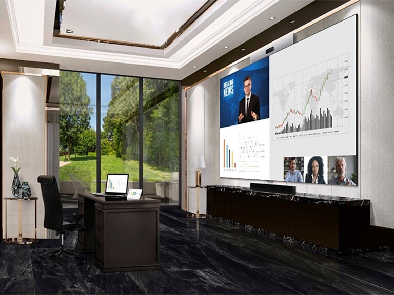LG LED Display Home Office