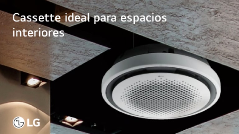 Cassette ideal para espacios interiores