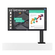 LG Monitor QHD Ergo IPS de 27'' con USB Tipo-C™, 27QN880-B