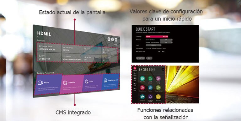 Se pueden realizar varias tareas en simultáneo con la interfaz gráfica de usuario intuitiva.