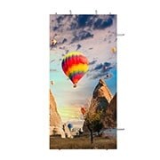 Front view of Pantalla LED orientada a la ventana LWBC029-GD