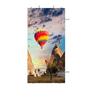 Front view of Pantalla LED orientada a la ventana LWBC026-GD