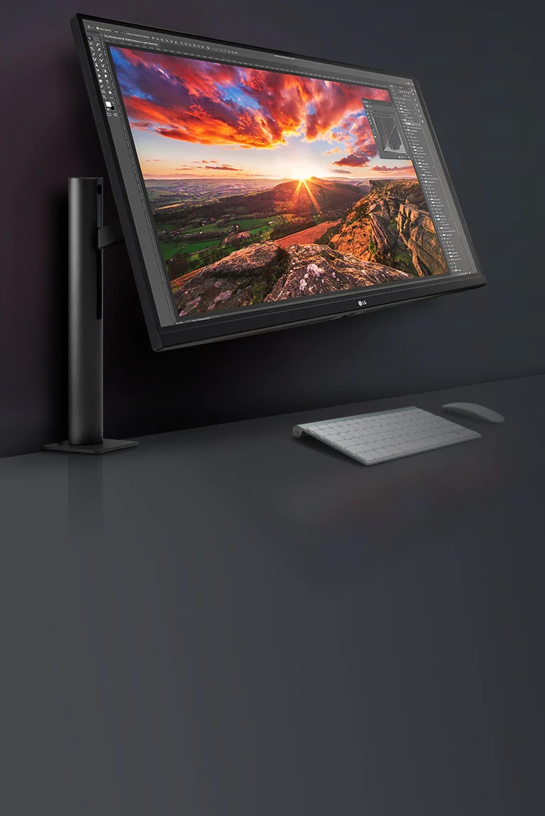 Pantalla LG UltraFine™ Ergo: Diseñado Para Tu Alrededor