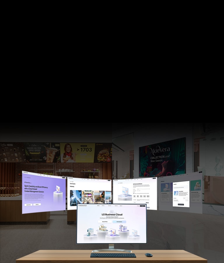 Anuncio de LG Business Cloud