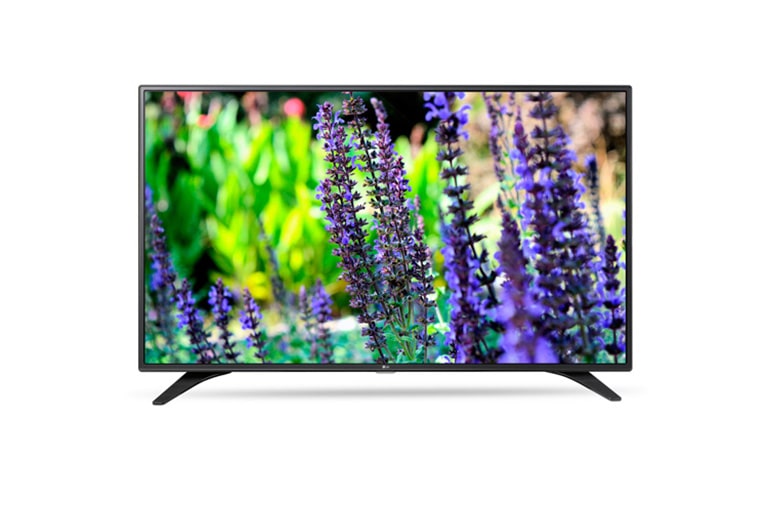 Front view of 43" Class (TBD" diagonal) Direct LED Commercial Lite HDTV Integrado 43LW340C