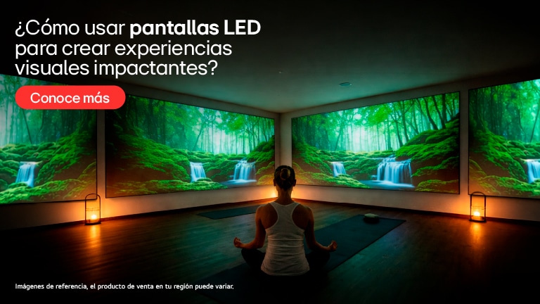 ¿Cómo usar pantallas LED para crear experiencias visuales impactantes?