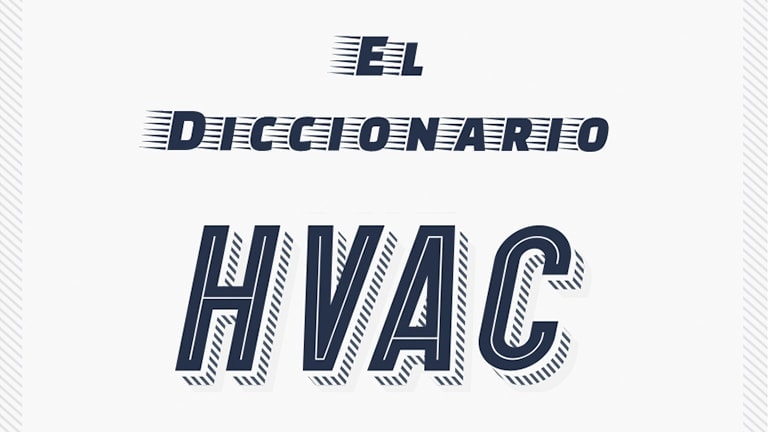 Términos del diccionario HVAC