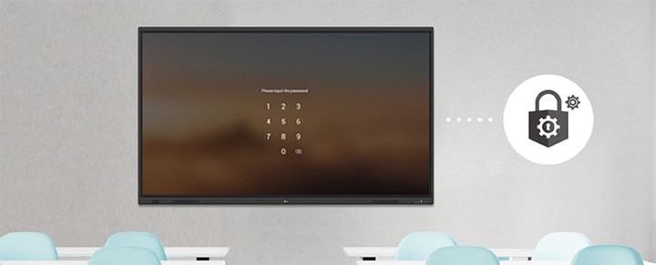 Función de Bloqueo de pantalla para proteger el contenido activo.