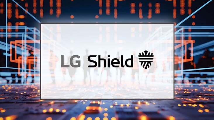 LG Shield garantiza seguridad avanzada para proteger el sistema y la red.