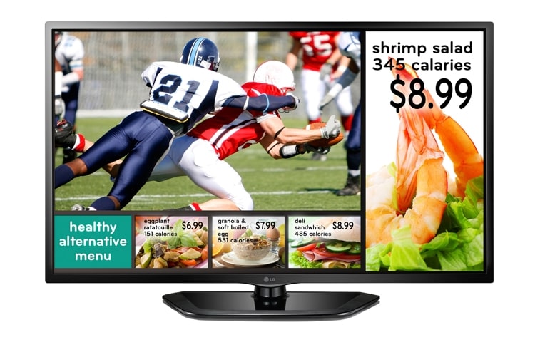 LG TV LED Profesional 42" HD EzSign TV. Publicidad digital y TV simultánea, 42LN549E
