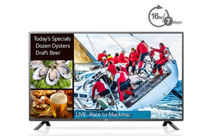 LG 42" Class (42.2”/1071mm" diagonal) FHD con sintonizador de señal digital, 42LX530S