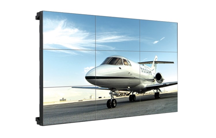 LG 55LV77A Monitor LED de 55" con un bisel ultra delgado(3.5mm) para Videowall , 55LV77A