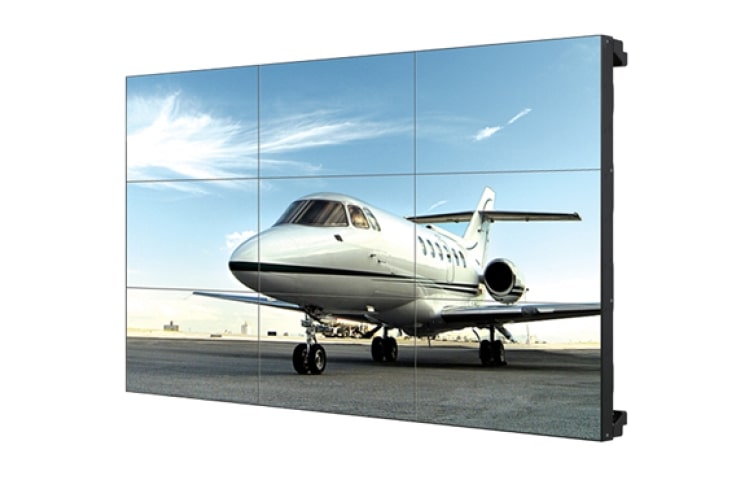 LG 55LV77A Monitor LED de 55" con un bisel ultra delgado(3.5mm) para Videowall , 55LV77A