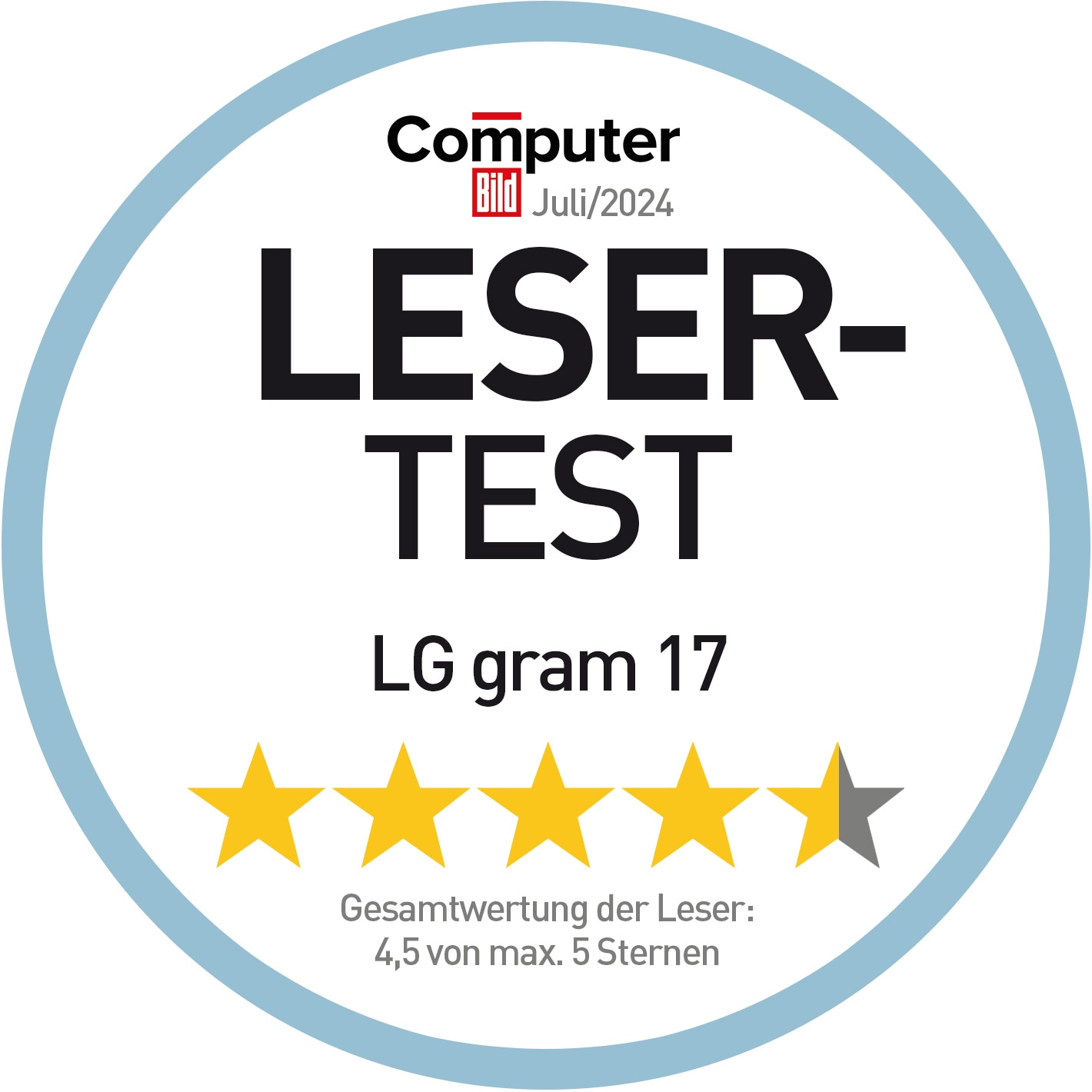Lesertest LG gram 17