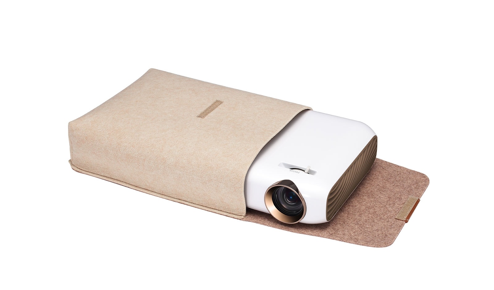 LG Portabler LED Projektor mit hoher Leuchtleistung und WXGA Auflösung 1280 x 800, PW1500G